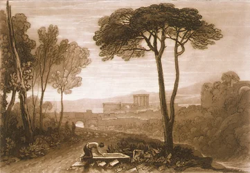 Szene in der Campagna, aus dem 